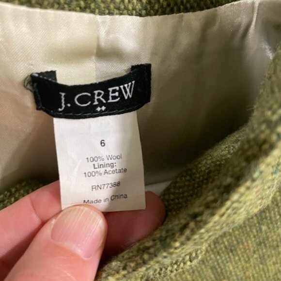 J. Crew Green Wool Blazer - Picture 5 of 10